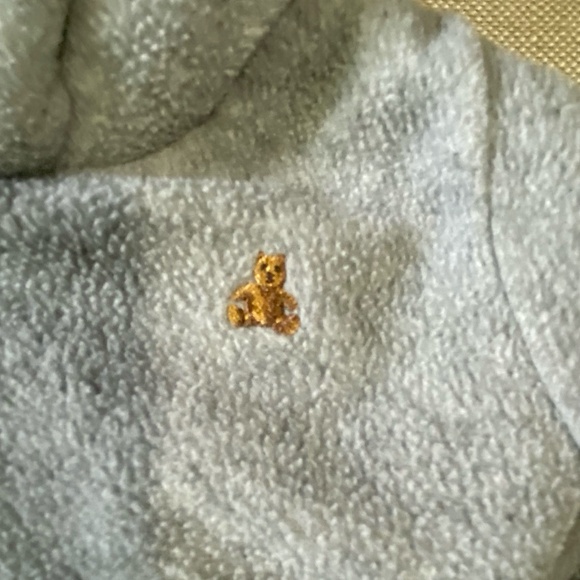 Gap Baby 3-6 mths Light Heather Grey Sherpa Lined Fleece Bundler-3-6 mths - Picture 7 of 13